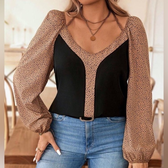 Womens plus size polka dots different size NWT - Picture 2 of 5